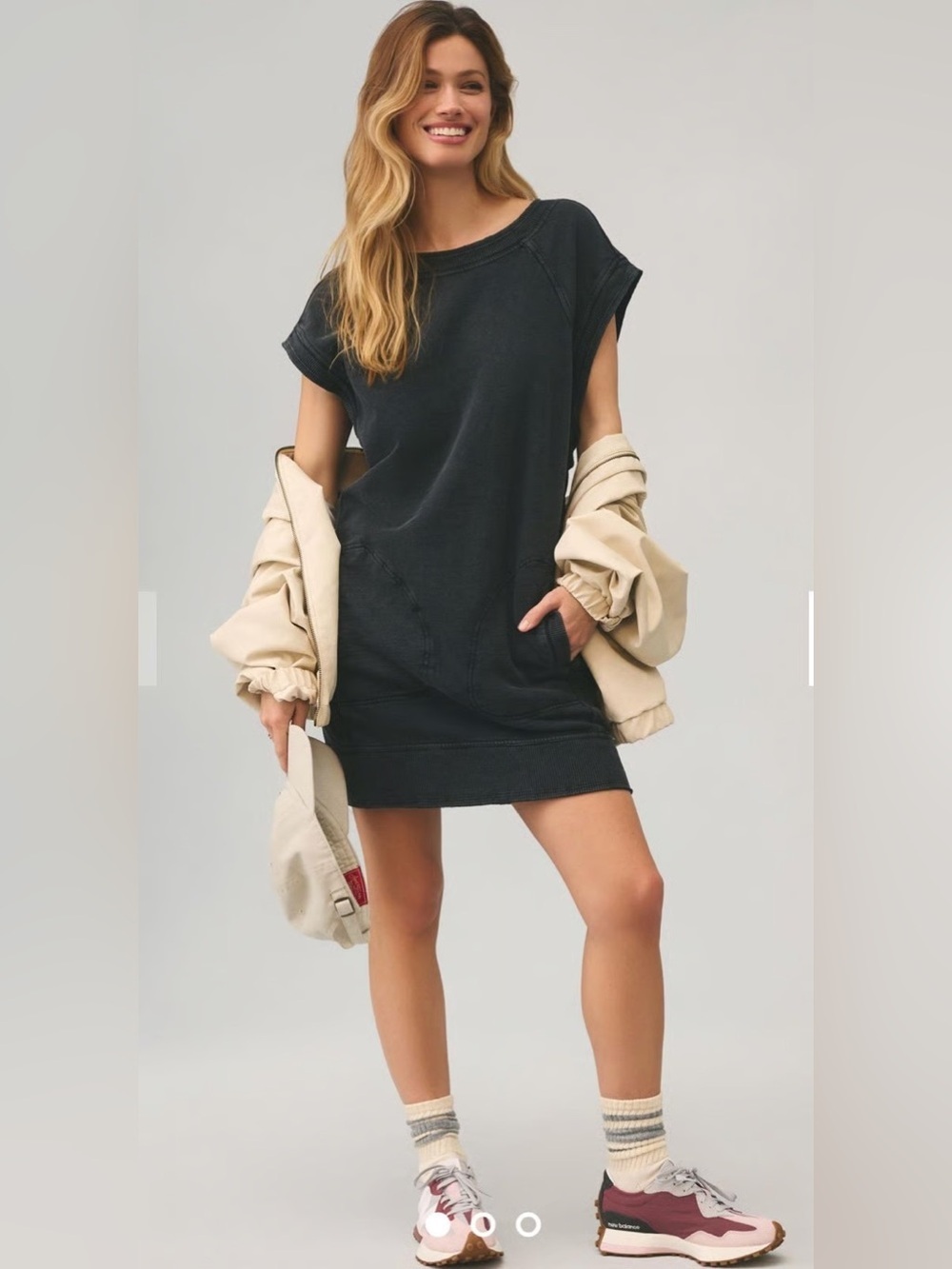 ANTHROPOLOGIE | Daily practice lounge dress | size large